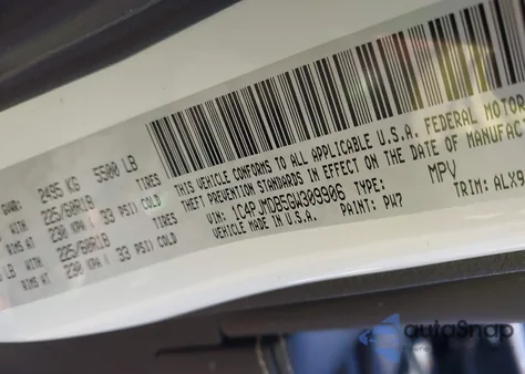 2016 Jeep Cherokee High Altitude from USA, damaged, VIN 1C4PJMDB5GW309906